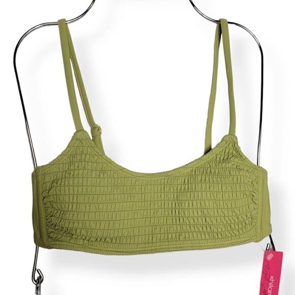 Xhilaration Green Bikini Top Small Junior 0-2 - Picture 1 of 3